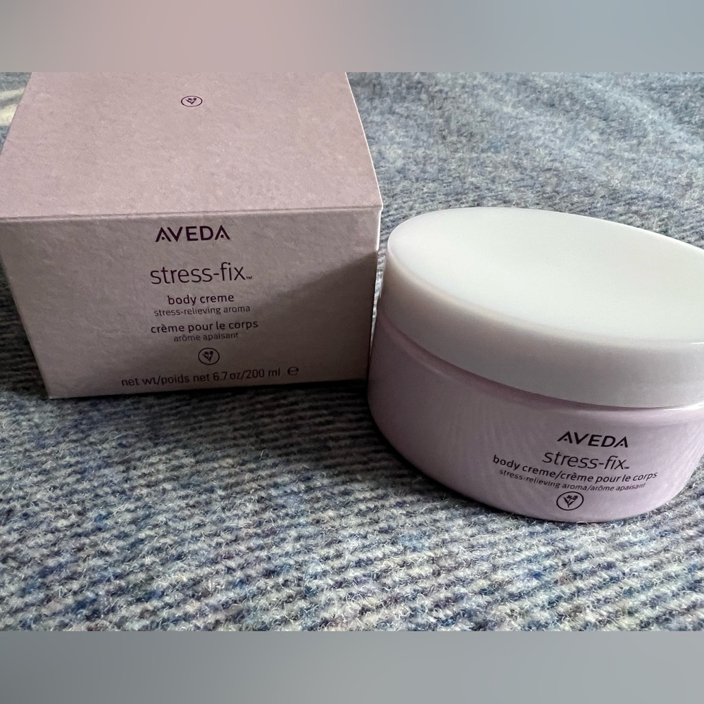 Aveda Stress Fix Body Cream, New in box, full size